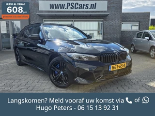 Hoofdafbeelding BMW 3 Serie BMW 3-serie Touring 330e LCI|Msport|HUD|H&K|Mstoelen|PANO|Curved