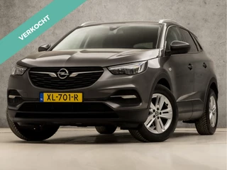 Opel Grandland X 1.2 Turbo Sport (APPLE CARPLAY, GROOT NAVI, CAMERA, LEDER, GETINT GLAS, SPORTSTOELEN, PARKEERSENSOREN, CRUISE, NIEUWE APK, NIEUWSTAAT)