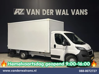Peugeot Boxer 2.2 BlueHDi 141pk Bakwagen 436cm Lang Laadklep Euro6 Airco | 1055kg laadvermogen | Cruisecontrol Bijrijdersbank.