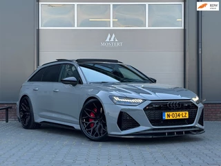 Audi RS6 RS6 4.0TFSI/600pk Quattro|2020|Urban Carbon|Pano|Miltek|Head-Up|B&O|Vossen|360° Camera|22" LMV