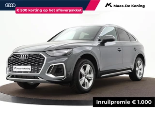 Audi Q5 Sportback 55 TFSIe 367pk S-tronic S edition Competition · Keyless · Camera · Elek. trekhaak · Elek. Achterklep · Apple/Android Car Play · 19'' Inch ·