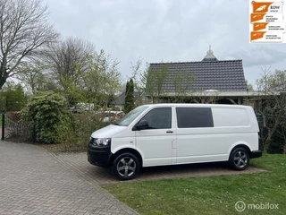 Nette VW Transporter 2.0TDI L2H1DC nwe d-riem+koppeling 2014