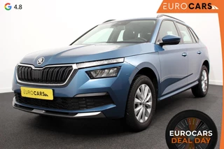 Hoofdafbeelding Škoda Kamiq Skoda Kamiq 1.0 TSI 110 pk DSG Scoutline Dynamic | Navigatie | Apple Carplay/ Android Auto | Camera | Adaptive cruise control | Stoelverwarming | Wegklapbare trekhaak | LED-verlichting voor