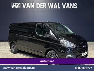 Ford Transit Custom 2.0 TDCI 130pk Automaat L2H1 Euro6 Airco | Apple Carplay | LED | Cruisecontrol Android Auto, Verwarmde voorruit, Parkeersensoren, Bijrijdersbank