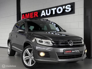 VW Tiguan 2.0 TSI 4 Motion 3X R-line/Pano/leder/Trekhaak/TOP