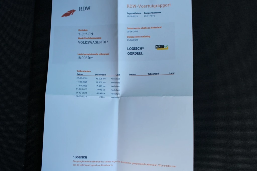 Hoofdafbeelding Volkswagen up!