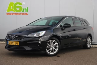 Opel Astra Sports Tourer 1.2 Elegance 146PK Keyless 16 inch LMV Navigatie Carplay Android Sportstoelen Clima Cruise Achteruitrijcamera Rijstrooksensor