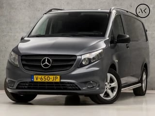 Mercedes-Benz Vito 114 CDI Lang DC Dubbelcabine Sport Automaat (5 PERSOONS, NAVIGATIE, CLIMATE, BLUETOOTH, CAMERA, GETINT GLAS, ARMSTEUN, SPORTSTOELEN, LM VELGEN, PARKEERSENSOREN, TREKHAAK, NIEUWE APK, NIEUWSTAAT)