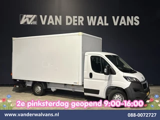 Peugeot Boxer 2.2 BlueHDi 141pk Bakwagen 436cm Lang Laadklep Euro6 Airco | 1055kg laadvermogen | Cruisecontrol Bijrijdersbank.