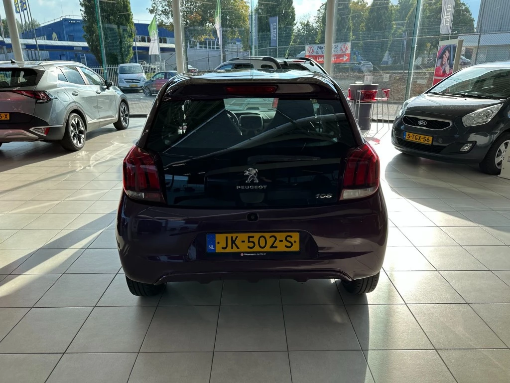 Hoofdafbeelding Peugeot 108