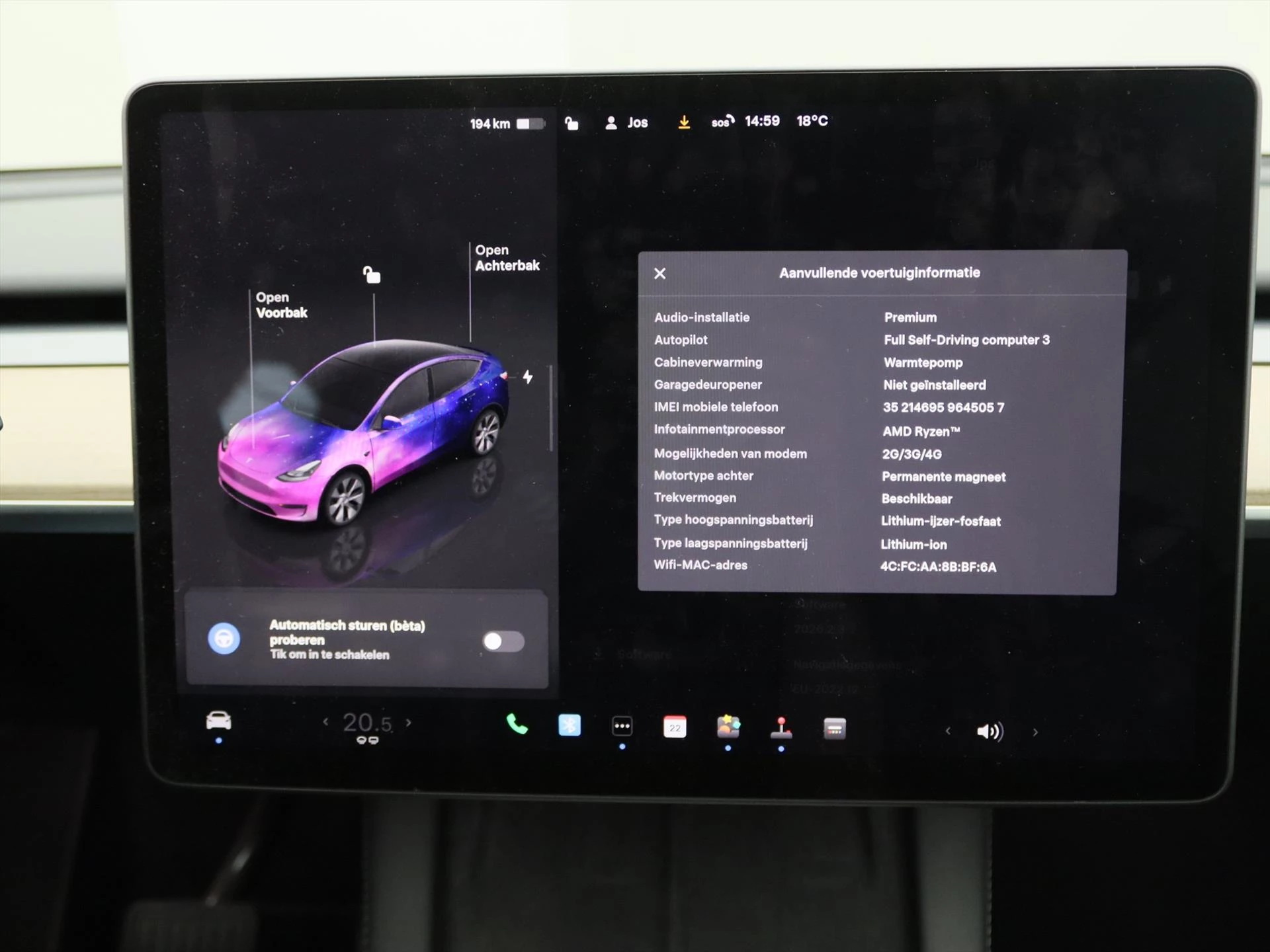 Hoofdafbeelding Tesla Model Y