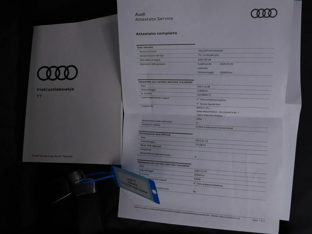Hoofdafbeelding Audi TT
