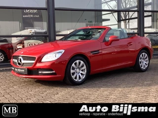 Hoofdafbeelding Mercedes-Benz SLK Mercedes SLK-klasse 200 lederen bekleding, nekverwarming, cruise,