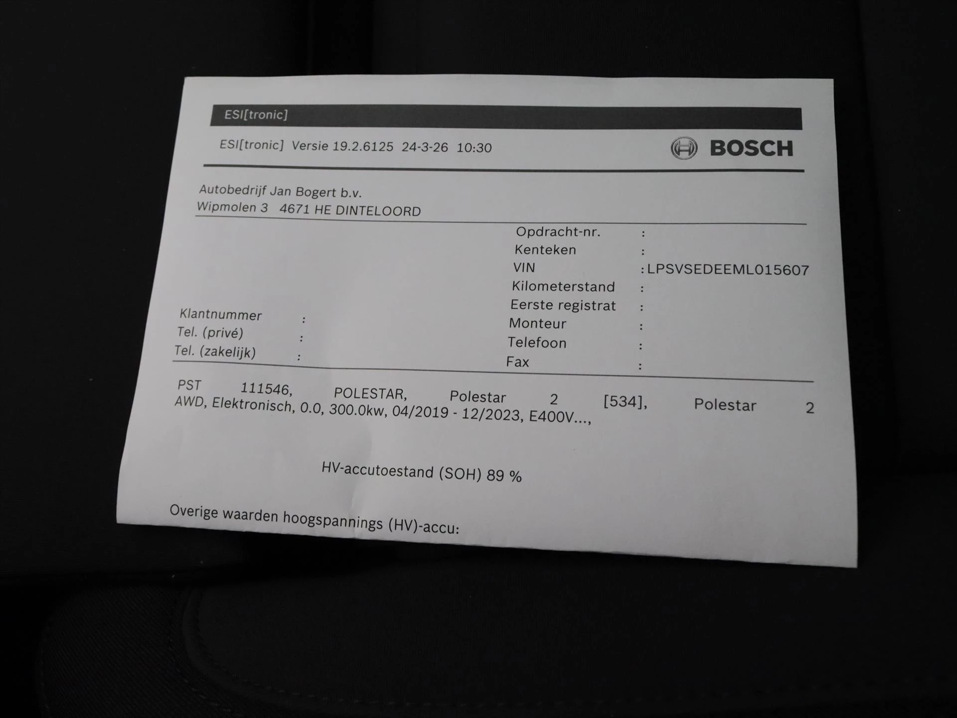 Hoofdafbeelding Polestar 2