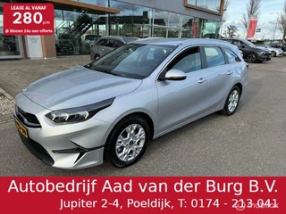 Kia Ceed Sportswagon 1.0 T-GDi DynamicLine Ruime stationwagon Navigatie , Camera , Climate  & Cruise controle , Trekhaak , voorstoellen in hoogte verstelbaar , tot 7 jaar garantie