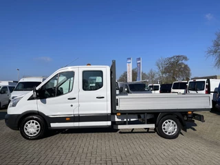 Hoofdafbeelding Ford Transit Ford Transit 350 2.0 TDCI L3H1 DC 7 persoons pickup / vaste prijs rijklaar € 18.950 ex btw / lease vanaf € / airco / cruise / open laadbak / trekhaak 2650 kg / euro 6 diesel