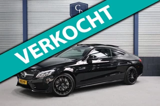 Hoofdafbeelding Mercedes-Benz C-Klasse Mercedes-Benz C-klasse Coupé 300 AMG LED/PANORAMADAK/ALCANTARA+S.VERWARMING/19" LMV/CAM/CRUISE/ECC/12 MND GARANTIE!