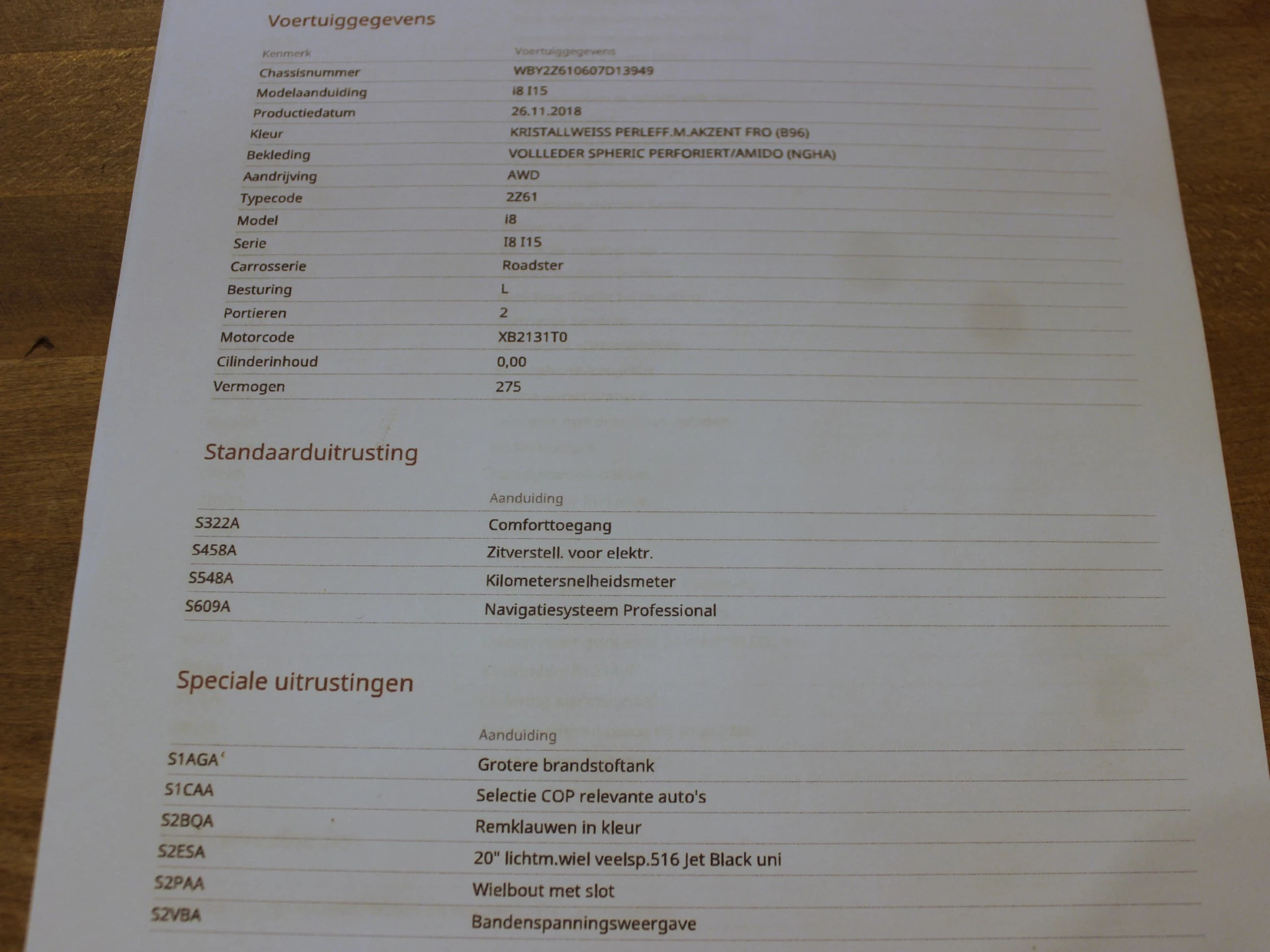 Hoofdafbeelding BMW i8