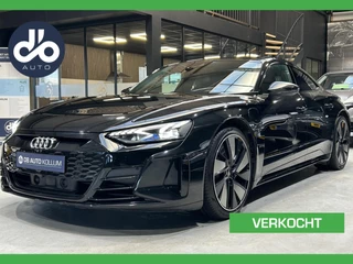 Hoofdafbeelding Audi e-tron GT Audi e-tron GT GT 93 kWh SOH 92% I PANO DAK I 21" LMV I B&O I MATRIX LED I SFEERL. I HUD I 360 CAMERA I LUCHTVERING | SOH 92%