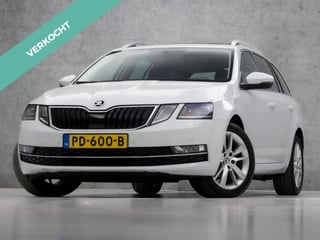 Škoda Octavia Combi 1.6 TDI Luxury Sport Automaat (PANORAMADAK, APPLE CARPLAY, GROOT NAVI, STOELVERWARMING, CAMERA, SPORTSTOELEN, CANTON AUDIO, GETINT GLAS, LED KOPLAMPEN, NIEUWSTAAT)