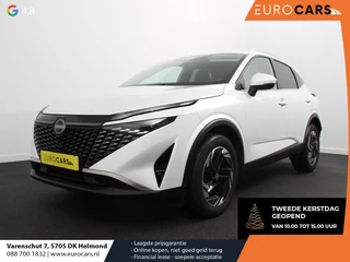 Nissan Qashqai 1.3 MHEV Automaat N-Connecta | Navigatie | Climate Control | Sfeerverlichting | Camera 360 | Led | Dab | Verwarmde voorstoelen | Adaptive Cruise Control | Digitale Cockpit | Lichtmetalen Velgen