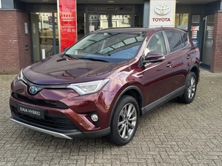 Toyota RAV4 2.5 Hybrid AWD STYLE 1650KG TREKGEW BLIND-SPOT KEYLESS NAVI STOELVERW PARK-SENSOREN EL-ACHTERKLEP 4S-BANDEN CAMERA AD-CRUISE CLIMA
