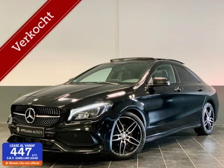 Hoofdafbeelding Mercedes-Benz CLA Mercedes CLA-klasse 180 AMG Night Edition Plus | Pano | Camera | Keyless | Rode Gordels |