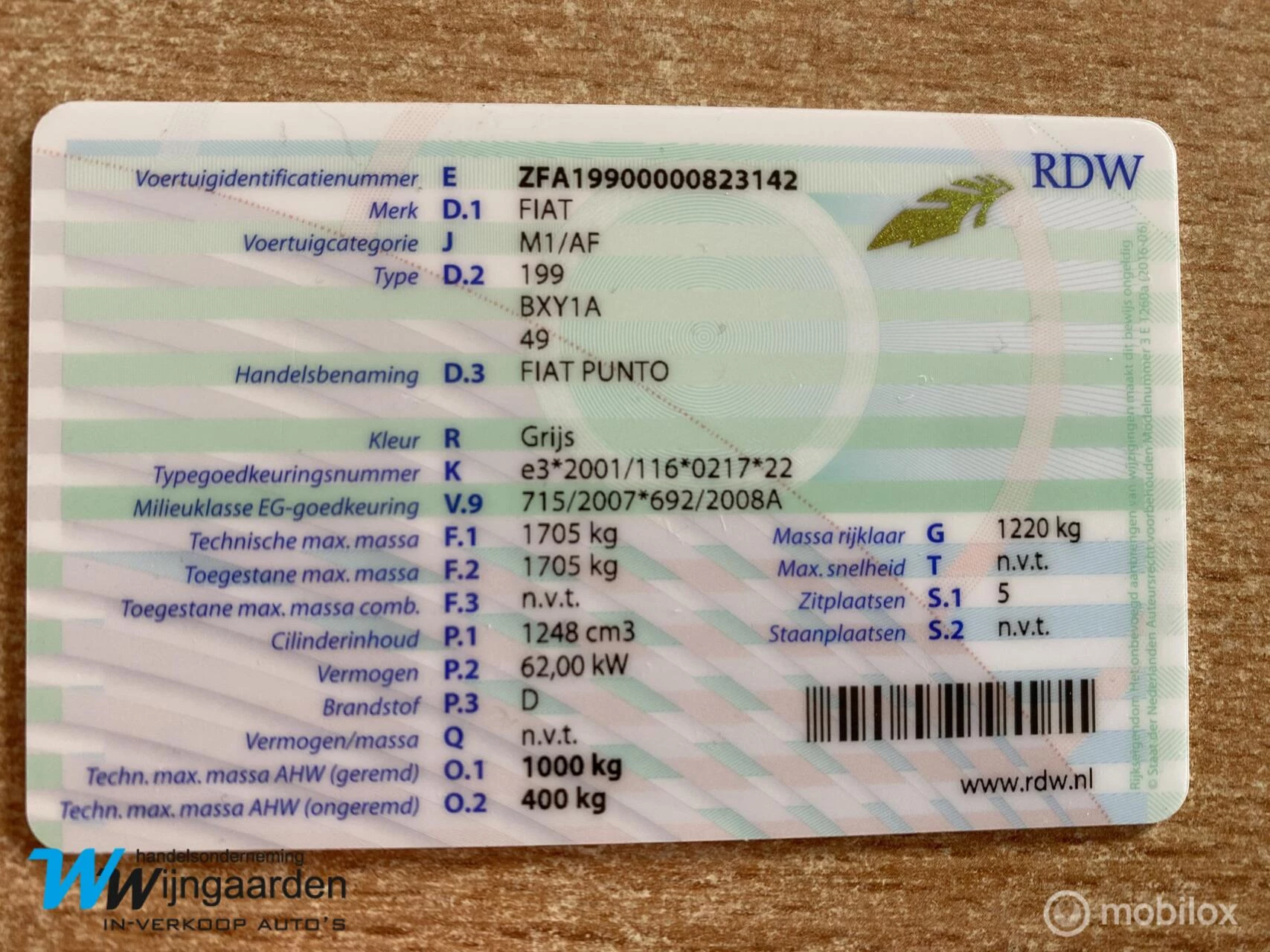 Hoofdafbeelding Fiat Punto