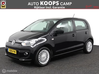 Volkswagen Up! 1.0 high up! BlueMotion | Airco | Cruise | Navi | NW. All seasons | PDC V/A | Fender-audio | DEALER-STAAT