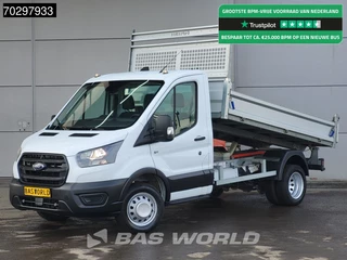Ford Transit 130pk Dubbellucht Trekhaak Kipper Euro6 Tipper Benne Kieper Trekhaak