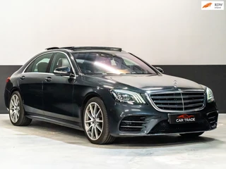 Mercedes-Benz S-klasse 400d 4Matic Lang AMG Premium Plus Panodak, Leder, Camera, Burmester, NAP, Prijs INCLUSIEF Btw