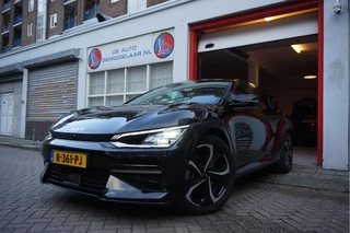 Kia EV6 GT-Line 77.4 kWh | BTW | Panoramadak | 20inch | Leer | Adaptive + Lane | 4x stoelverwarming + stuurverwarming | Stoelventilatie | MATRIX | Appl Carplay |