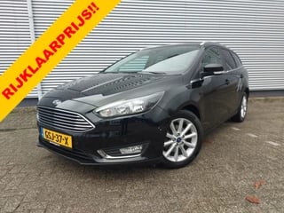 Ford Focus Wagon 1.0 Titanium, airco,cruise,navigatie/achteruitrijcamera,stoel/stuurverwarming,parkeersensoren,