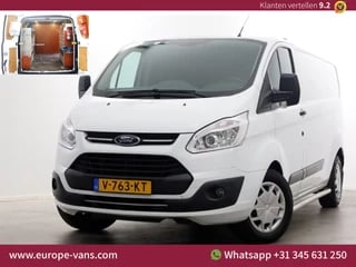 Ford Transit Custom 2.0 TDCI 130pk E6 L2H1 Trend Airco/Inrichting/230V Trekhaak 2800kg 01-2018