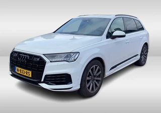 Audi Q7 55 TFSI e quattro Pro Line Plus / SoH 99,1% / Trekhaak / Panoramadak / Camera / Bose / Luchtvering / 20'' / Matrix LED / Dodehoek / Stoelverwarming / DAB / ACC