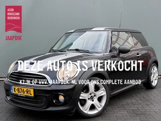 MINI 3-deurs Mini BWJ 2011 1.6 98 PK One RADIO | AIRCO | LMV
