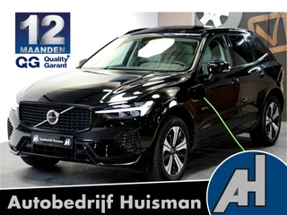Volvo XC60 2.0 T6 AWD 293kW/399pk Aut8 Plug-in hybrid Plus Dark PANORAMADAK + HARMAN/KARDON + EL.TREKHAAK + ADAPT.CRUISE + BLIS + PILOT ASSIST + CAMERA + STOEL-&STUURVERWARMING + GOOGLE DASH&SERVICES + LANE ASSIST + PARKSENSOREN + 19" LM-VELGEN!!
