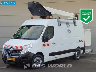 Renault Master 130PK KLUBB K32 12,5meter werkhoogte Hoogwerker Euro6 Nacelle Arbeitsbühne 10m3