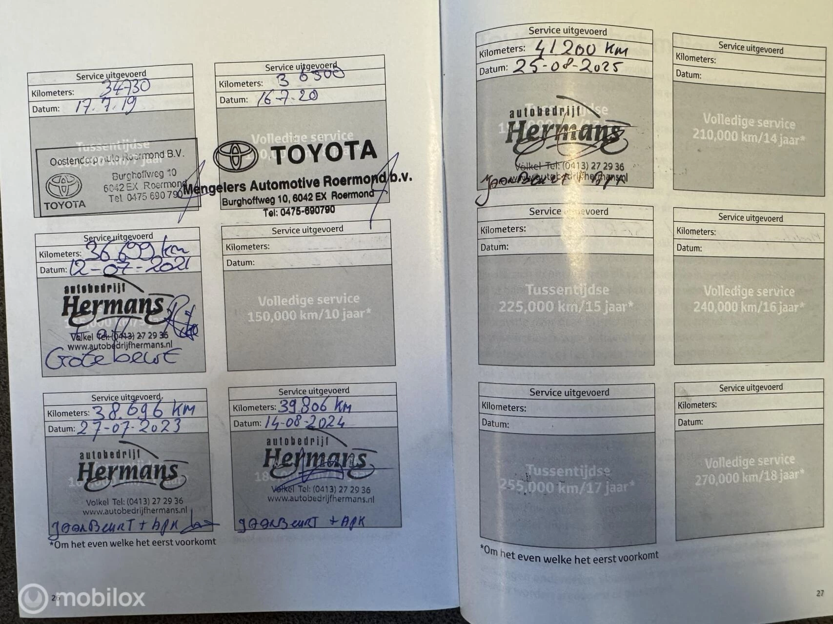Hoofdafbeelding Toyota Verso-S