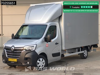 Renault Master 165PK Laadklep Bakwagen Zijdeur Navi Cruise Airco Meubelbak Koffer 21m3 Airco Cruise control