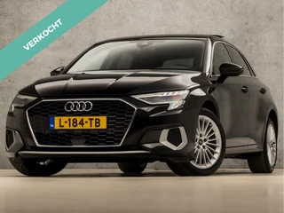Audi A3 Sportback 40 TFSI e Sport 204Pk Automaat (SCHUIFDAK, APPLE CARPLAY, GROOT NAVI, SPORTSTOELEN, PARKEERSENSOREN, ZWART HEMEL, DRIVE SELECT, CRUISE, NIEUWE APK, NIEUWSTAAT)