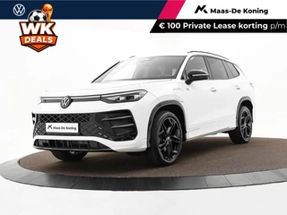 Volkswagen Tayron R-Line 1.5 eHybrid 204 PK 6 versn. DSG · Achteruitrijcamera · Draadloze telefoonverbinding · Black style pakket ·
