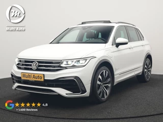 Volkswagen Tiguan 1.4 TSI eHybrid R-Line Business+ Plug In Hybrid 245pk Dealer O.H. PHEV | Panodak | Adaptive Cruise | IQ Light | Camera | Sportstoelen & Stuur Verwarmd | Sfeerverlichting | Keyless | Apple Carplay | Blis | Virtual | Navigatie | DAB |