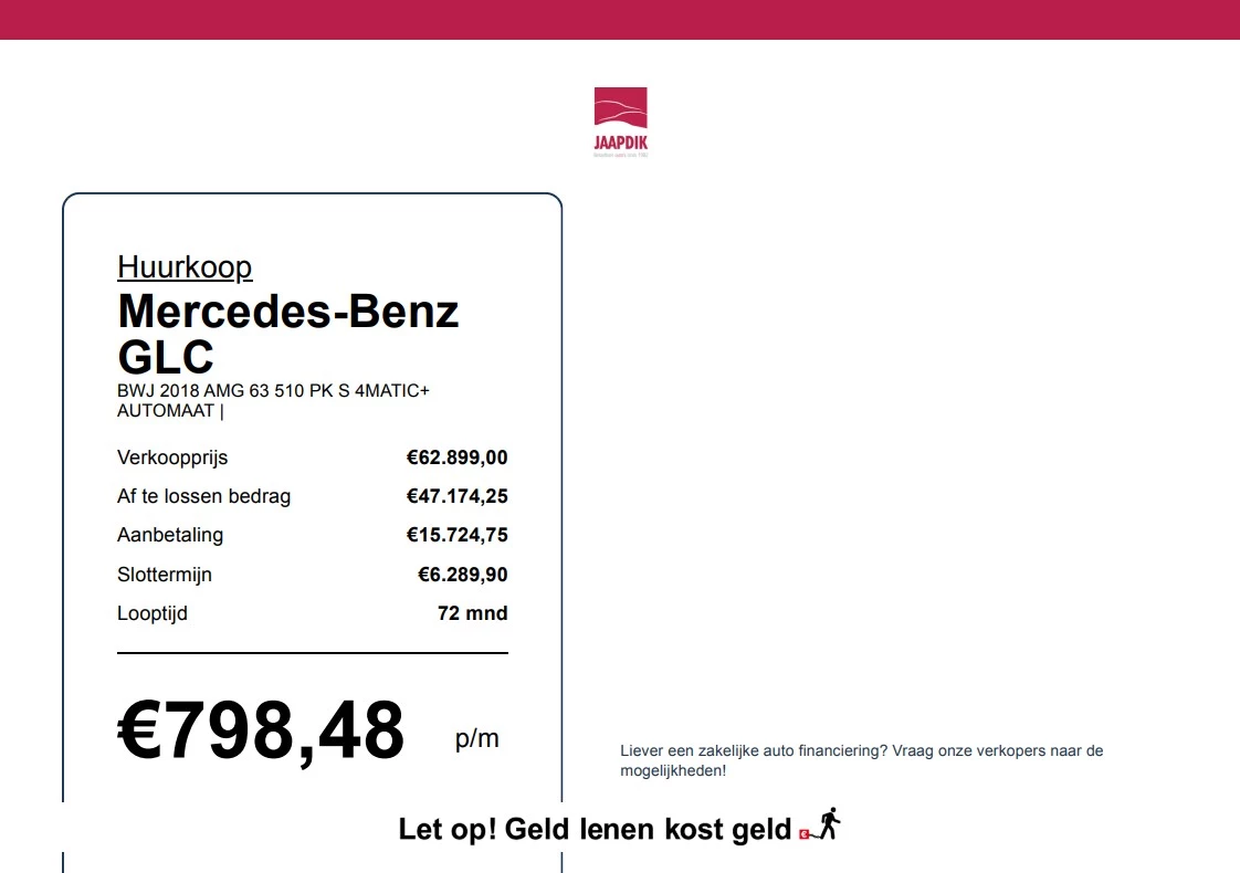 Hoofdafbeelding Mercedes-Benz GLC