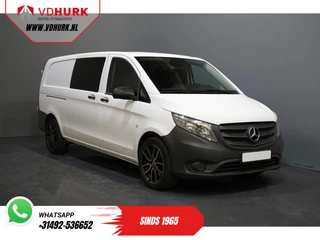 Mercedes-Benz Vito 114 CDI Aut. L3 XL EXPORT ONLY 2x Schuifdeur/ LMV/ Cruise/ Airco/ Trekhaak