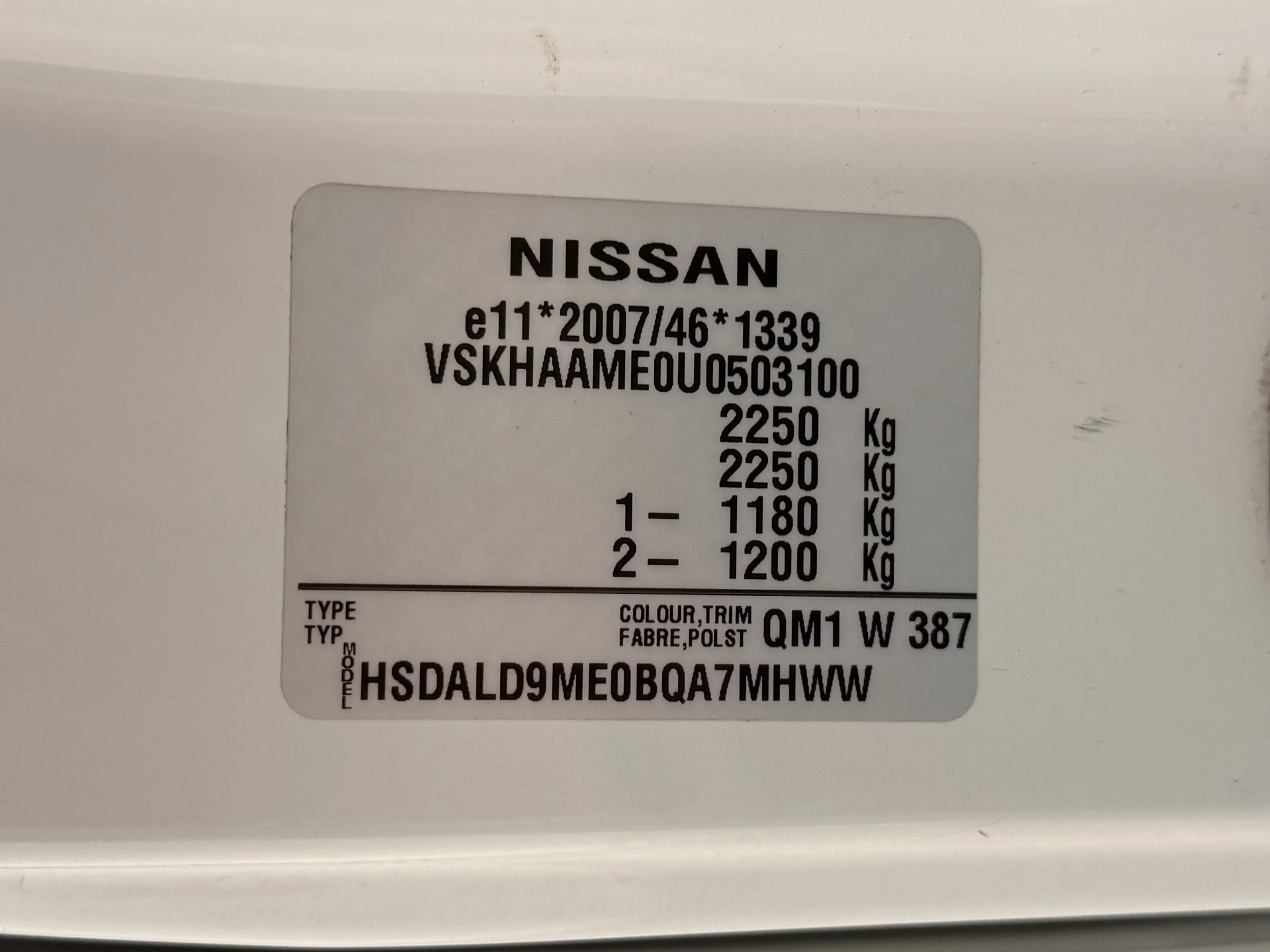 Hoofdafbeelding Nissan e-NV200