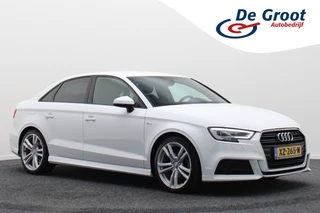 Audi A3 Limousine 35 TFSI CoD Sport S Line Edition Automaat LED, Navigatie, Climate, Cruise, PDC, 18"