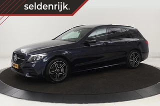 Mercedes-Benz C-klasse 300e AMG | Panoramadak | Stoelverwarming |  360 camera | Trekhaak | Carplay | Dodehoek detectie | Matrix LED | Navigatie | Half leder