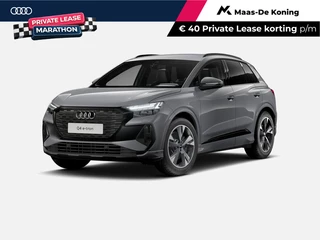 Hoofdafbeelding Audi Q4 e-tron Audi Q4 e-tron 45 quattro S Edition Competition 286 PK · Assist. pakket plus · Comfortpakket · Lichtpakket plus ambient light