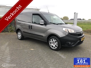 Fiat Doblò Cargo 1.4 Fire Benzine 2017 Slechts 74.000KM  Klima PDC Schuifdeur Grijs Mett Etc!
